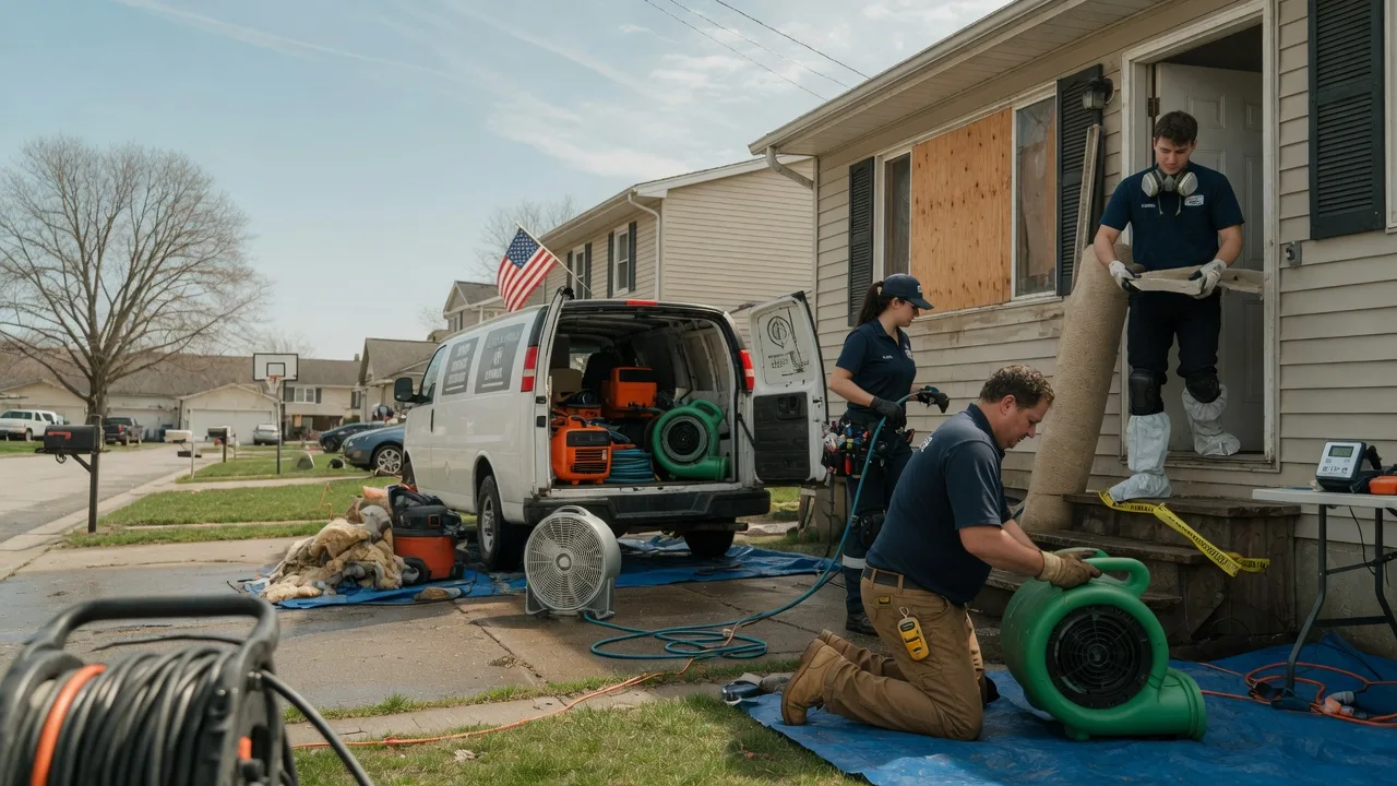 Water Damage Restoration in Fairview, WY near me